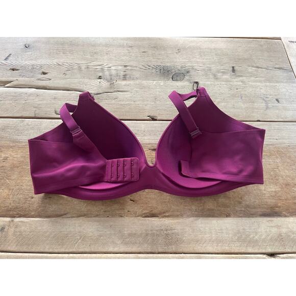 Victoria's Secret Plum Rouge 36D Bare Infinity Flex Wireless Lined Demi - Picture 2 of 2